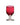 Ruby red glass goblet made by Original Bristol Blue Glass