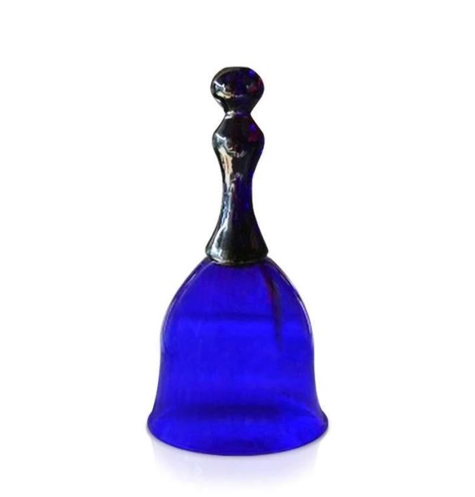 Buy blue glass bells at Original Bristol Blue Glass