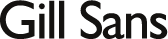 Gill Sans