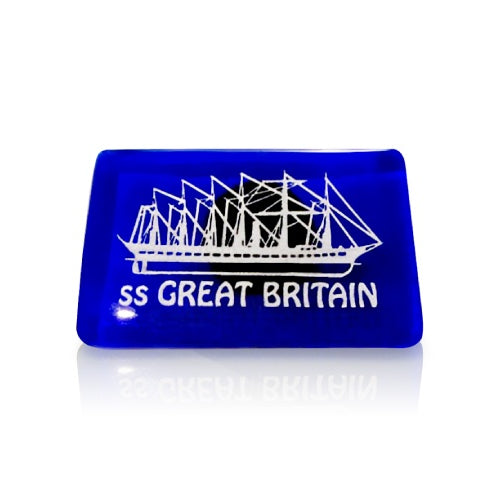 SS Great Britain Blue Glass Magnet