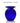 Buy Large Blue Glass Round Vases at BlueGlassWorks
