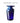 Buy Medium Tall Silver Swirl Blue Glass Vases at BlueGlassWorks