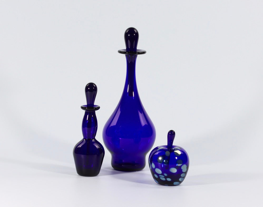 Buy blue glass perfume bottles at Original Bristol Blue Glass