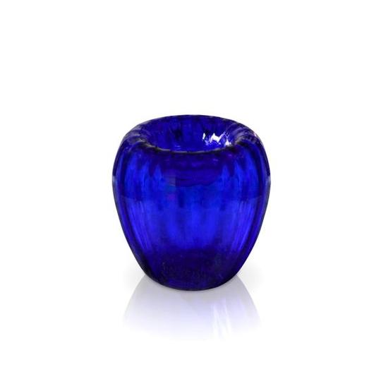 Buy blue glass inkwells - handmade by Original Bristol Blue Glass