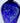 Winter Wonderland Blue Glass Pointed Bauble