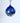 Blue Glass "Aurora" Bauble