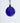 Winter Wonderland Blue Glass Bauble