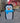 Christmas Blue Penguin Fused Glass Decoration
