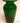 Bristol Green Glass Small Tall Vase