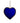 Bristol Blue Stained Glass Heart