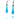Aqua blue pendant drop earrings