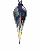 Blue Glass "Aurora" Pointed Bauble