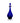 Amphora Blue Glass Perfume Bottle