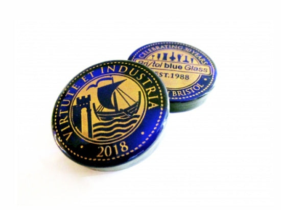 Bristol Blue Glass Penny 2018