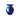 Medium Tall Silver Swirl Blue Glass Vase