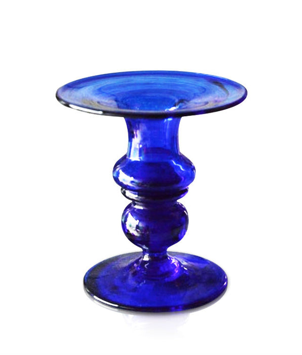 Buy Glass Candle Holders Handmade by Original Bristol Blue Glass