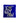 Smoove Me Cat  Blue Glass Magnet