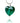Teal Glass Heart Pendant Necklace