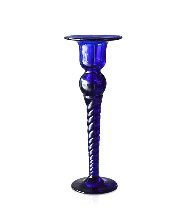 Buy Blue Glass Candle Holders by Original Bristol Blue Glass The Original Bristol Blue Glass