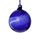 Winter Wonderland Blue Glass Bauble