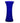 Medium Blue Glass Lily Vase